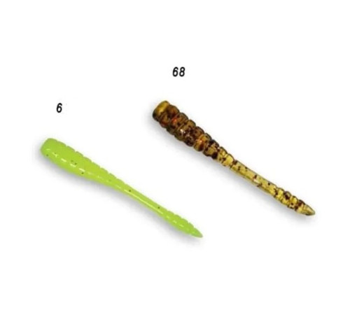 Силиконовые приманки Crazy Fish TIPSY 1.2" - Кальмар 6/68, 16шт, слаг