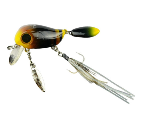 Воблер крэнк Jackall MICRO TAPPY 54F dokunashi suzumebachi, 4.8 гр.