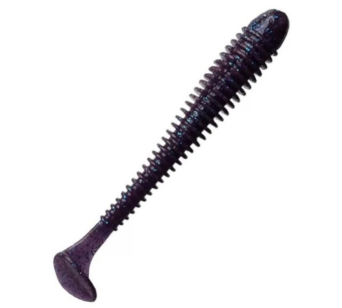 Силиконовая приманка Crazy Fish VIBRO WORM 4.0" 99, 5шт, виброхвост