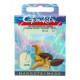 Крючки с поводком Gamakatsu BKD-1010B Maggot 60см 0.12мм, №12, 10шт.