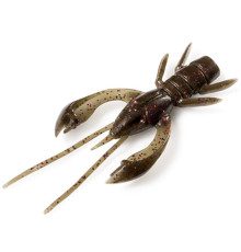 Силиконовые приманки FishUp REAL CRAW 1.5" 050 - Green Pumpkin Brown/Red & Purple, 10шт, рак