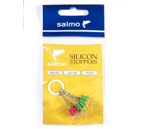 Стопоры силиконовые Salmo р.002M 30шт