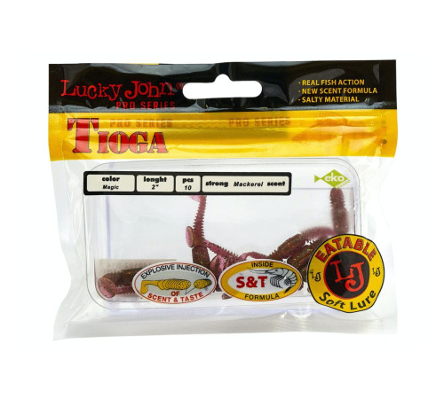 Lucky John Pro Series TIOGA 2.0in S14, 10шт.