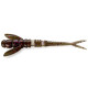 FishUp FLIT 1.5" 050 - Green Pumpkin Brown/Red & Purple, 10шт.