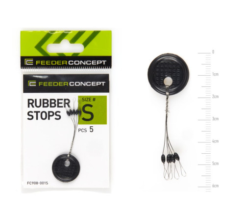 Стопоры резиновые Feeder Concept RUBBER STOPS р.001S 5шт