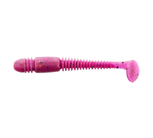 Силиконовые приманки Lucky John Pro Series TIOGA 2.4in S26, 9шт, виброхвост