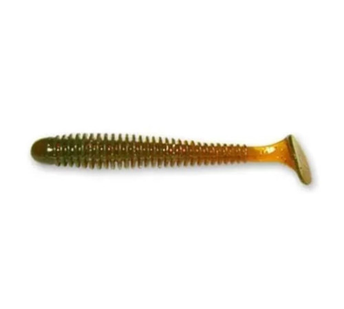 Силиконовая приманка Crazy Fish VIBRO WORM 3.4" 14, 5шт, виброхвост