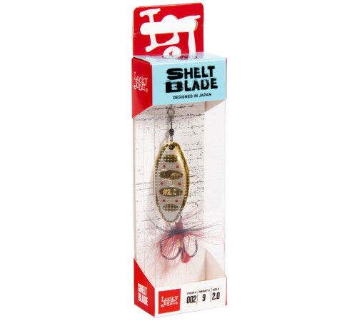 Блесна вращающаяся Lucky John SHELT BLADE 02 , цвет 002