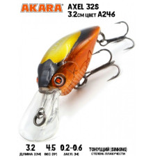 Воблер Akara Axel 32S 4,5гр цвет A246