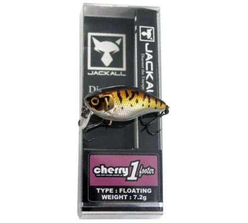 Воблер крэнк Jackall CHERRY 1 FOOTER 46F bass coach, 7.2 гр.