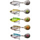 Тейл-спиннер Savage Gear FAT TAIL SPIN 16г , цвет Blue Silver Pink