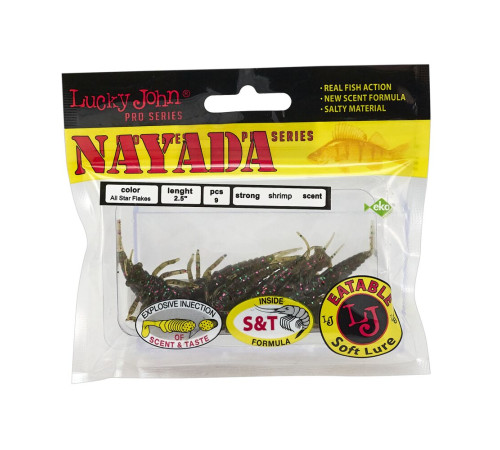 Lucky John Pro Series NAYADA 2in S21, 9шт.