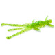 FishUp SHRIMP 3" 026 - Fluo Chartreuse/Green, 9шт.