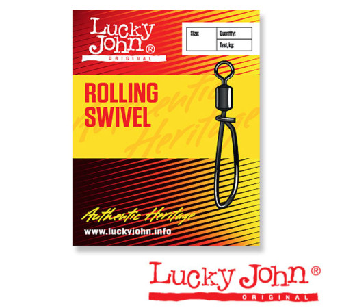 Lucky John Original ROLLING SWIVEL, 006, 10шт.