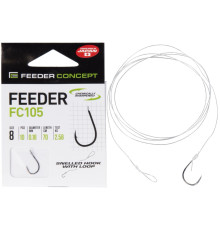 Крючки с поводком Feeder Concept FEEDER FC105 70cm 0.18мм