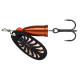 Блесна вращающаяся Blue Fox VIBRAX LONG CAST №3 , цвет Black Flake-Brown