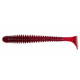 Силиконовая приманка Crazy Fish VIBRO WORM 3.4" 73, 5шт, виброхвост