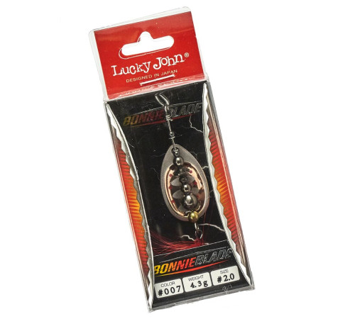 Блесна вращающаяся Lucky John BONNIE BLADE 02 , цвет 007