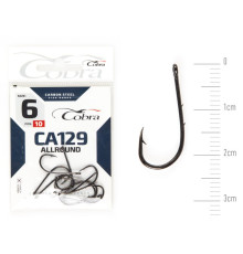 Крючки Cobra ALLROUND сер. CA129, №6, 10шт.