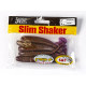 Силиконовые приманки Lucky John Pro Series SLIM SHAKER 4,0in S13, 6шт, виброхвост