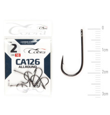 Крючки Cobra ALLROUND сер. CA126, №2, 10шт.