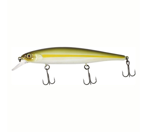 Воблер минноу Jackall MAG SQUAD 115SP chartreuse striped ayu, 16 гр.