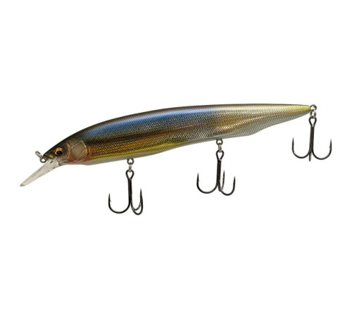 Воблер минноу Megabass KANATA +1 160F dd silver shad, 31 гр.