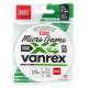 Плетеная леска Lucky John Vanrex Micro Game х4 BRAID Fluo Green 125м,  0.1мм