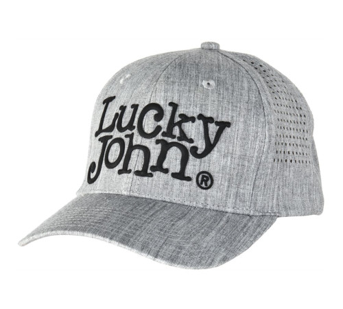 Бейсболка Lucky John Grey