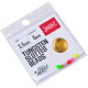 Головки Lucky John Area Trout Game TUNGSTEN SLOTTED BEADS вольфрамовые 3.5мм, 0.3гр, 6шт.