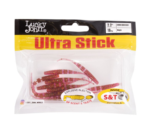 Lucky John Pro Series ULTRA STICK 2.2in S14, 10шт.