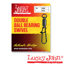 Lucky John Original DOUBLE BALL BEARING SWIVEL, 004, 3шт.