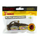 Силиконовые приманки Lucky John Pro Series TIOGA 2.4in PA03, 9шт, виброхвост
