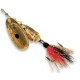 Блесна вращающаяся Blue Fox VIBRAX FOXTAIL №2 , цвет Golden Shiner