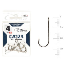 Крючки Cobra ALLROUND сер. CA124, №4, 10шт.