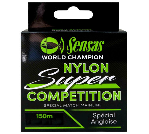 Монофильная леска Sensas SUPER COMPETITION 150м,  0.165мм