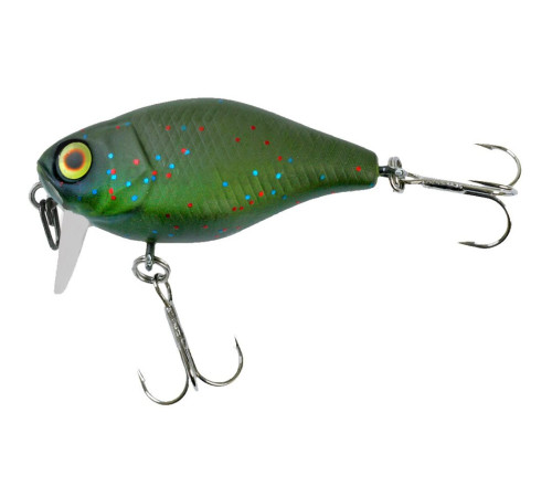 Воблер крэнк Jackall CHUBBY 41F-SSR Silent mat glitter olive, 5.5 гр.