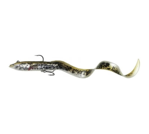 Силиконовые приманки Savage Gear REAL EEL 300мм Olive Pearl, 1шт, твистер