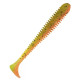 Силиконовая приманка Crazy Fish VIBRO WORM 2.5" 5d, 8шт, виброхвост