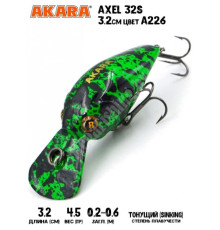 Воблер Akara Axel 32S 4,5гр цвет A226