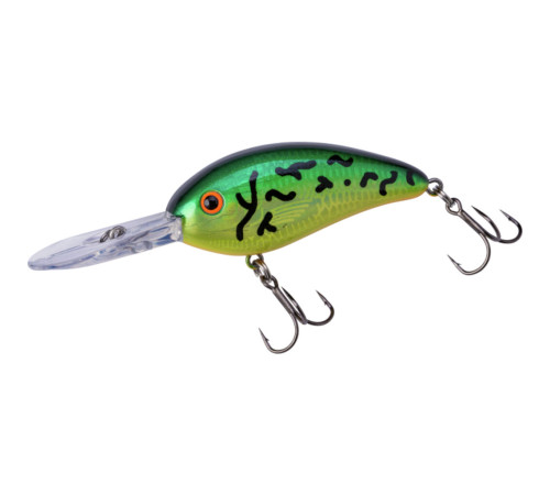 Воблер Pradco Bomber FAT FREE FINGERLING 59F, цвет Fire Tiger, 12,1 гр.