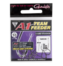 Крючки Gamakatsu A1 Team Feeder Carp Feeder, №10, 15шт.
