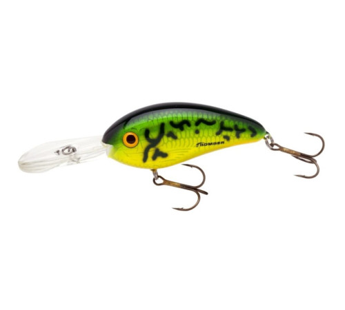 Воблер Pradco Bomber FAT FREE SHAD 76F, цвет Fire Tiger, 28,7 гр.