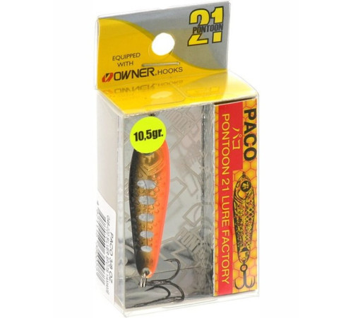 Блесна колеблющаяся Pontoon 21 PACO 10.5г , цвет G46-020