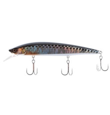 Воблер минноу Jackall RERANGE 110SP hl silver & black, 14.8 гр.