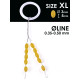 Стопоры резиновые Salmo RUBBER BARREL STOPS р.004XL 10шт