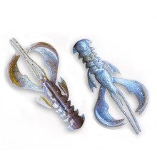 Силиконовые приманки Crazy Fish NIMBLE 1.6" 3d, 9шт, рак