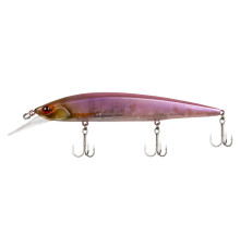 Воблер минноу Jackall RERANGE 130SP-MR sexy clear pink, 22.3 гр.