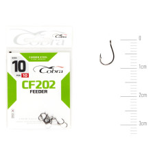 Крючки Cobra FEEDER сер. CF202, №10, 10шт.