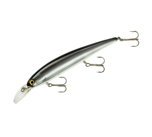 Воблер Pradco Bandit WALLEYE SHALLOW 120F, цвет Chrome Black Back, 17,7 гр.